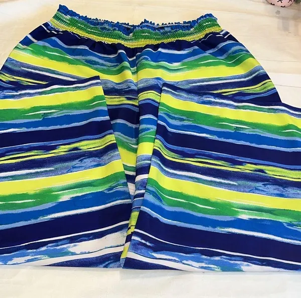 Cato Fun Colored Palazzo Pants - Image 2