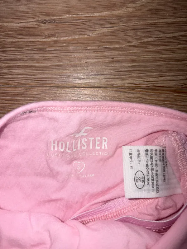 Hollister hawaii floral pink halter tank top small - Image 3