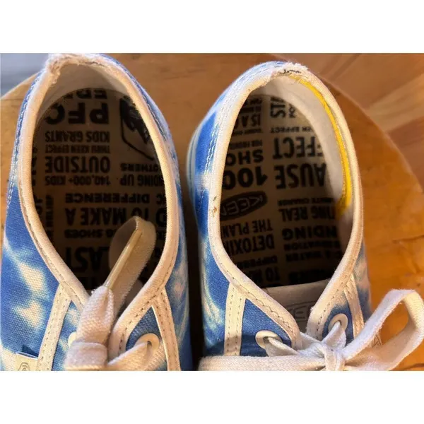 Keen Shoes Women's Size 7 Elsa Light Sneakers 1025292 Blue White - Image 7