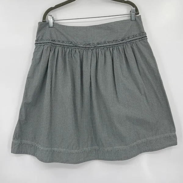 American Eagle Y2K Gingham Skirt Sz 14 Cottagecore Boho Academia Drop Waist - Image 6