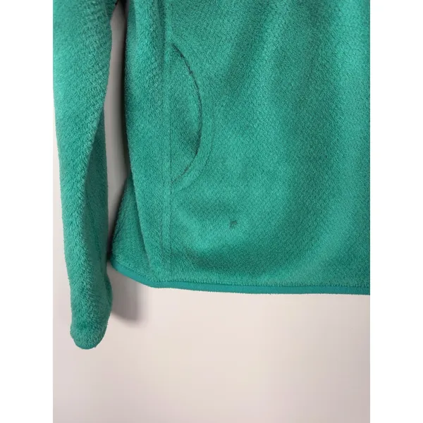 Patagonia Womens Re-Tool Snap-T‎ Fleece Pullover Teal Green 25442 Small - Image 5