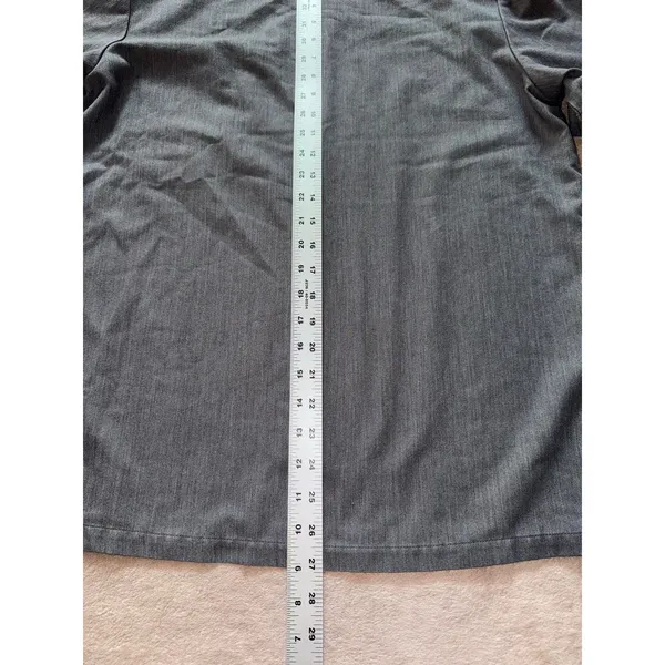 Figs Catarina Top‎ Women's Scrub V-neck Gray Size Medium - Image 7