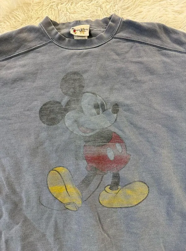 vintage disney mickey mouse crew neck - Image 2