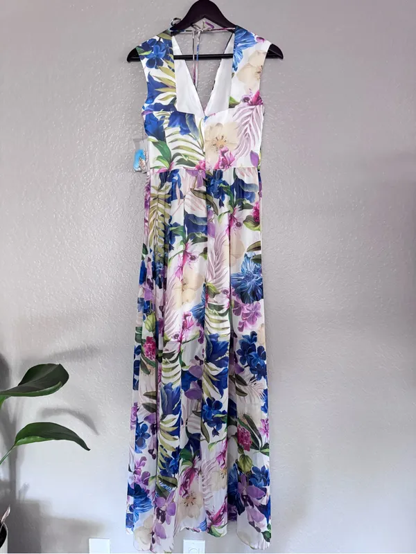 NWT $158 • Guess • Maxi Dress • Gilda • Floral Print • Small - Image 11