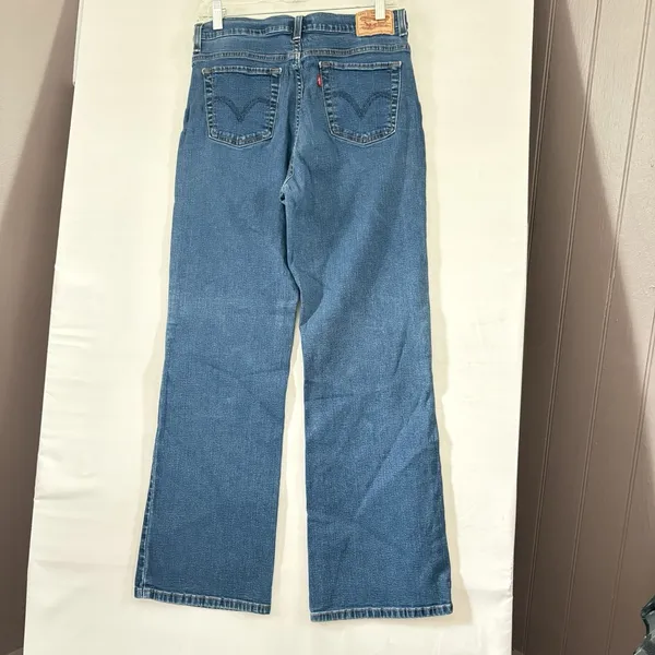 Levi's Women's 512 Perfectly‎ Slimming Straight Leg Jeans Medium Wash Size 10 S - Image 2