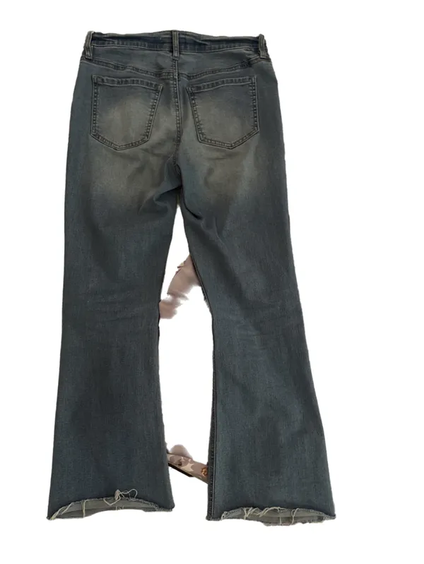 Harper Women's Slim Straight Jeans in Washed Blue - Image 2