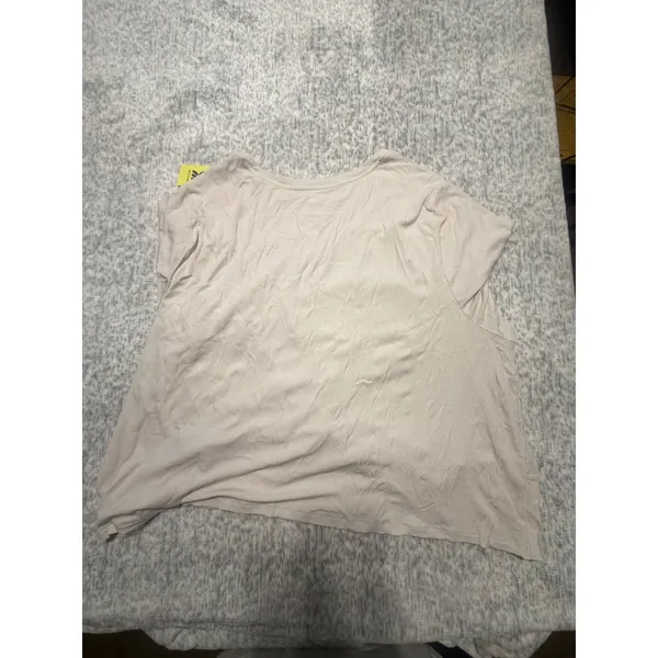 All in Motion‎ Light Beige Twist Front Long Sleeve Top 4X NWT - Image 4