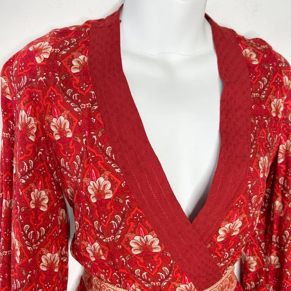 SPELL AND THE GYPSY Boho Dress Womens XXS Jewel Soiree Festival Hippie Chic - Image 4