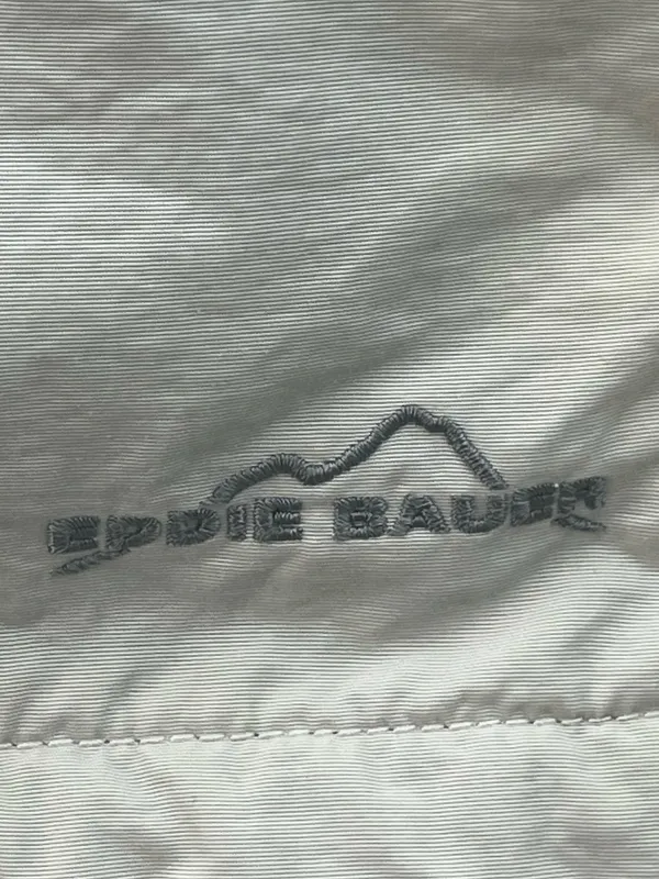 Eddie Bauer Womens Gray Hooded Thermore Insulated Fleece Lined Jacket Small - Image 3