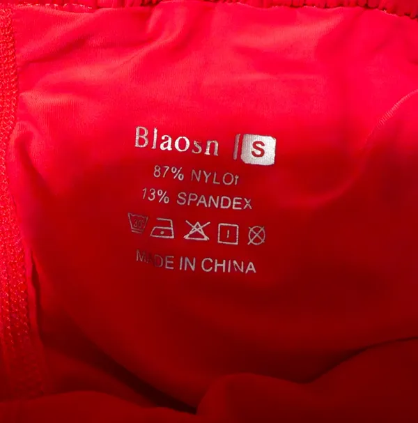 Flowy Athletic Shorts Red Size undefined - Image 4