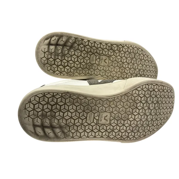 VEJA Campo Women's White Leather Round Toe Lace Up Low Top Sneakers Shoes Sz 8.5 - Image 4
