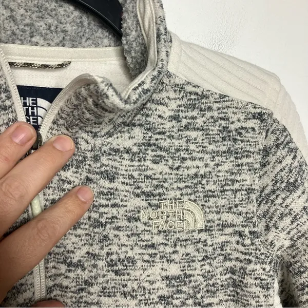 The North‎ Face full zip sweater jacket size small - Image 2