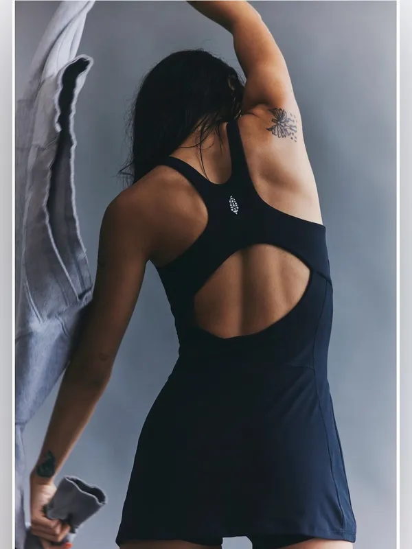 Free people movement never better dress black NWOT $118 large - Image 3