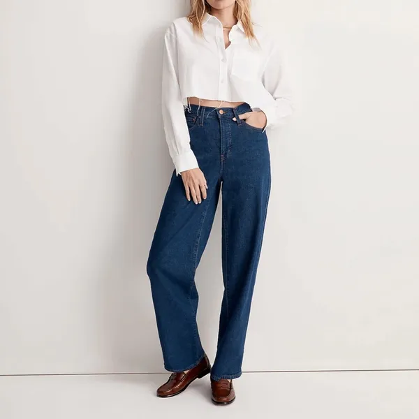 Madewell New‎ The Perfect Vintage Wide-Leg Jean - Image 3