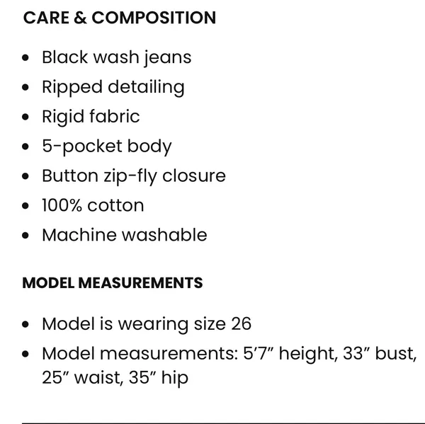 PacSun Black Distressed Boyfriend Jeans - Image 4