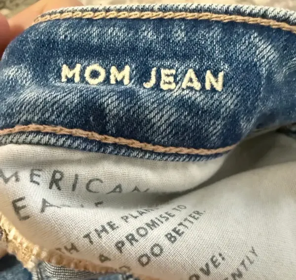 American Eagle Strigid Mom Jeans - Image 3