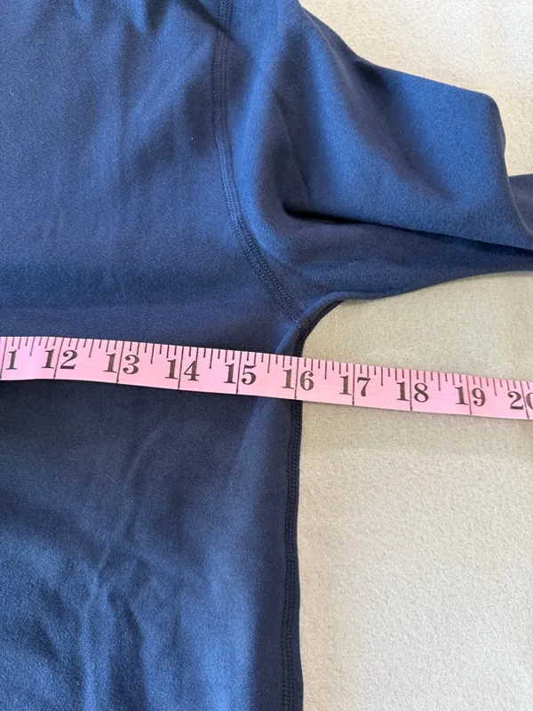 Two Piece Dark Blue Long Sleeve and Pant Fleece Style Set Size L (170/95) #26087 - Image 5