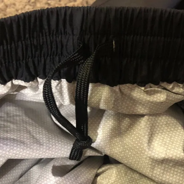 Marmot Wind Pants Womens L Used Unlined Black Outdoor Nylon - Image 12