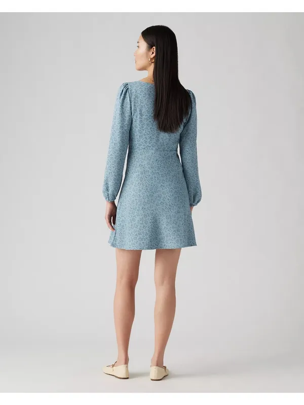 Levi’s Delray Long Sleeve Mini Dress Medium - Image 12
