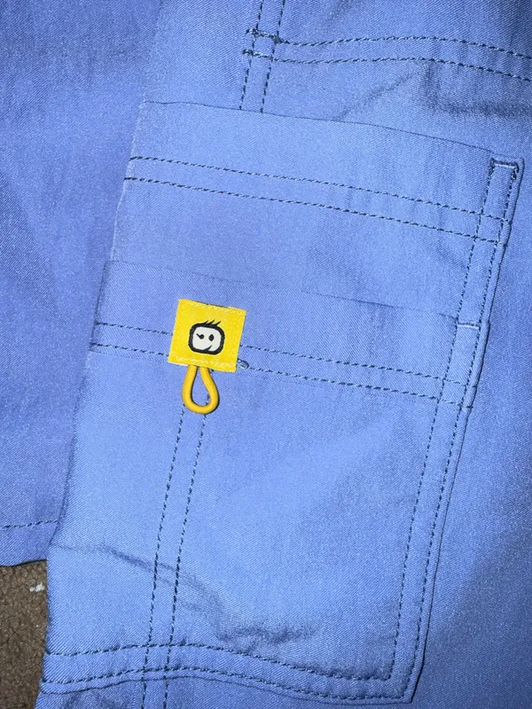 Scrub set Blue Size top - Image 2