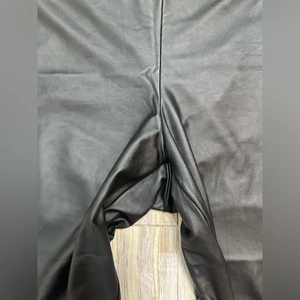 Torrid Faux Leather Leggings, Size 2 - Image 3