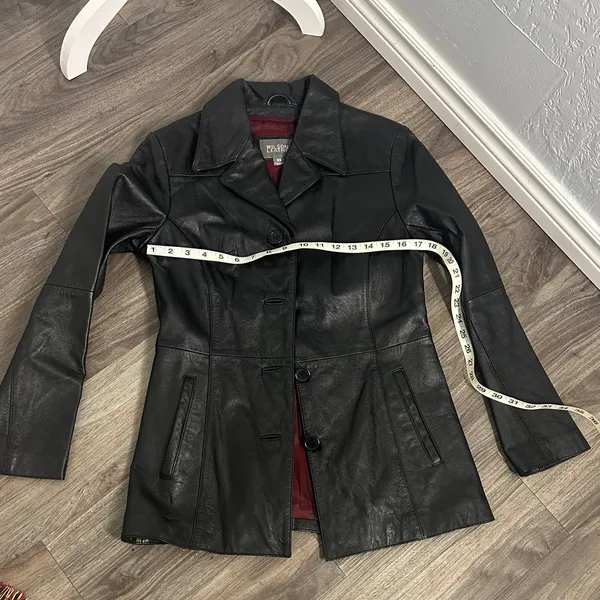 Wilsons Leather ,Genuine Leather Jacket XS – Classic Black, Excellent Condition - Image 10
