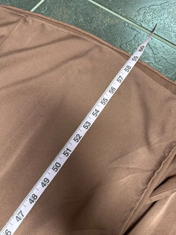 Baltic Born Sicily Short Sleeve Maxi Dress Satin Front Slits Rosy Brown XXL - Image 12