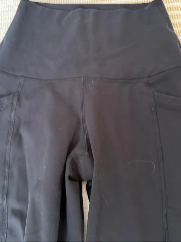 Yogalicious Lux Polarlux Tribeca Full Length Tight XSmall Black EUC - Image 3