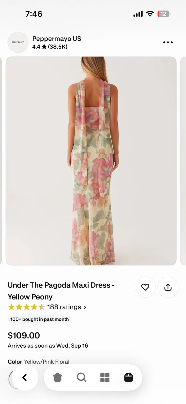 Peppermayo Maxi Dress - Image 3