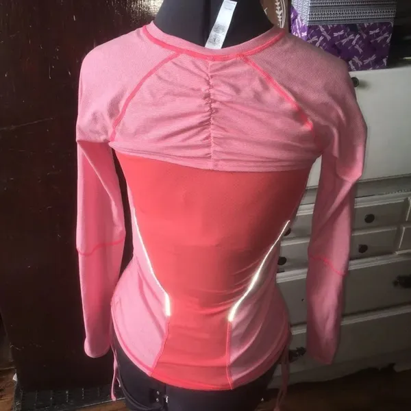 Lucy tech athletic striped long sleeve shirt - Image 2