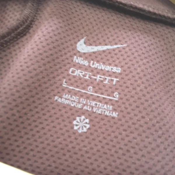 Nike Women's Universa Dri-Fit 1/4 Zip in Burgundy Crush size L NWT $110 - Image 6
