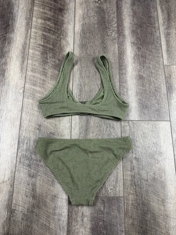 Aerie Olive Textured Bikini Set - Image 4
