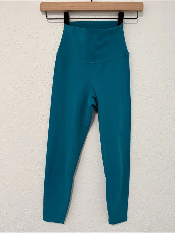 P’tula Teal High-Waist Danielle Luxe Leggings Size XS - Image 8