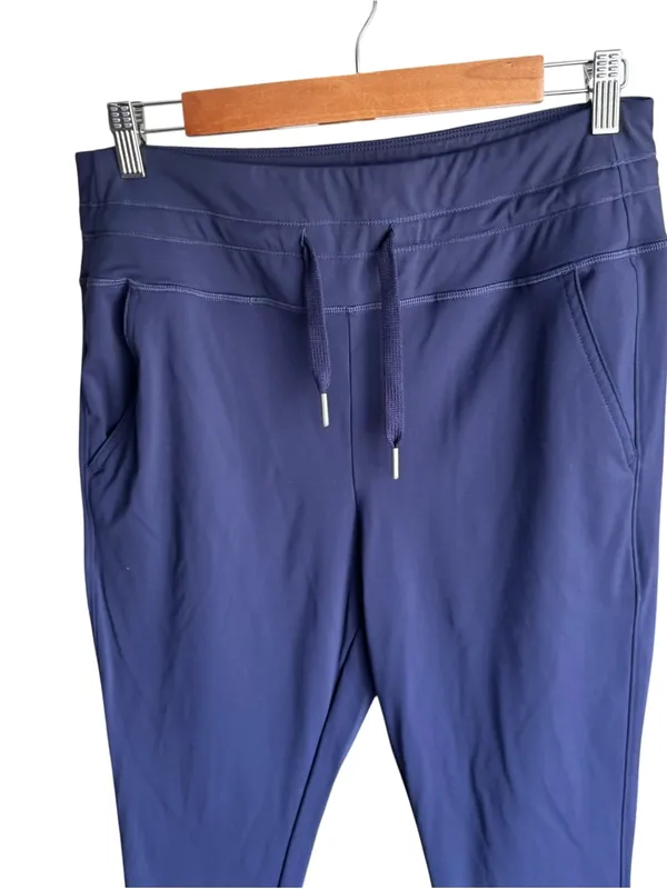 Halara - SoftlyZero Plush High Waisted Drawstring Pocket Leggings Joggers Sz L - Image 4