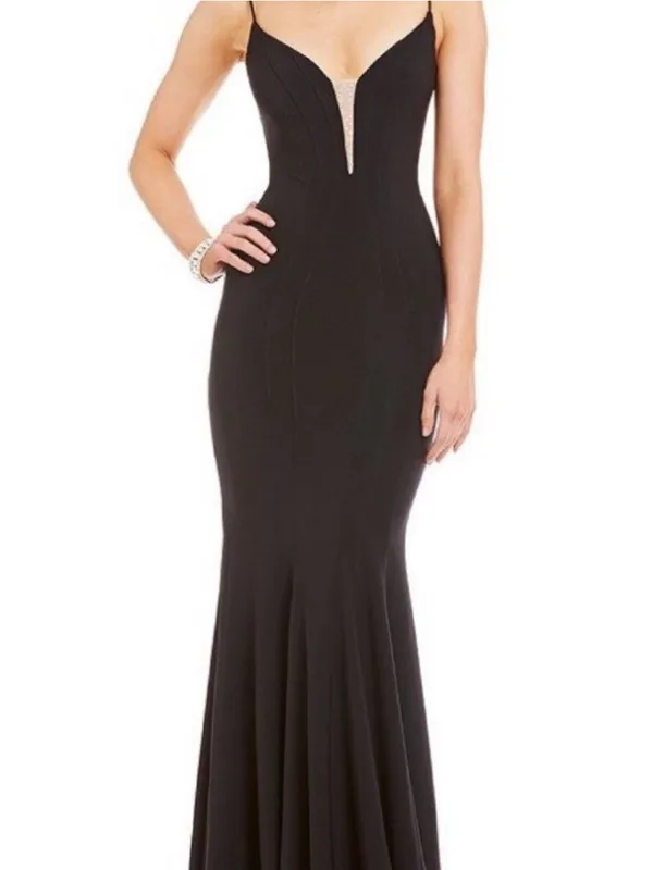 Betsy & Adam Black evening gown - Image 2