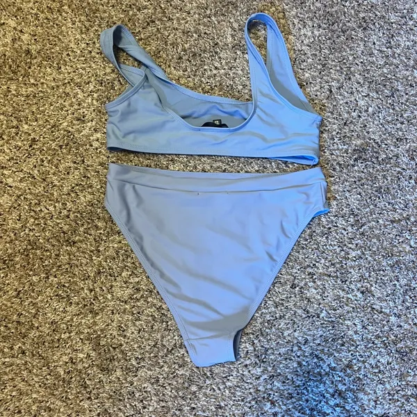 Missguided blue swimsuit 💜 - Image 2