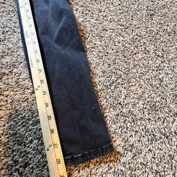 Guess Los Angeles Power Stretch‎ Skinny Jeans Womens 28 Faded Black WB4AB2D3VP0 - Image 8
