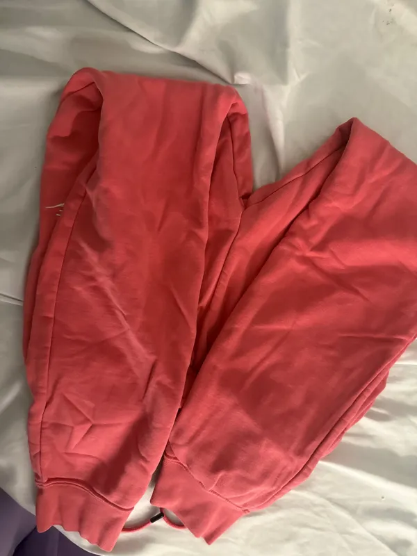 Pink Nike Cuffed Joggers - Image 6