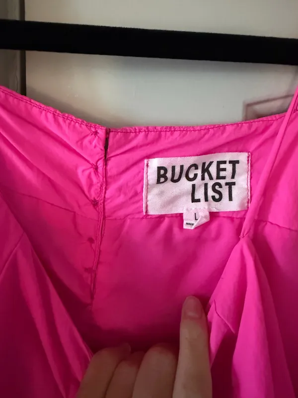 Hazel Boutique Bucket list pink mini dress - Image 2