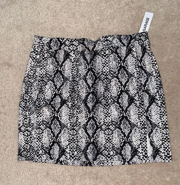 Garage Snakeskin Pencil Skirt - Image 3