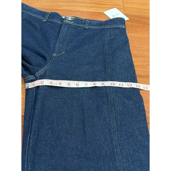 Joe's Jeans The Seamed Denim Trouser Womens Blue Rinse Wide Leg 33 - Image 10