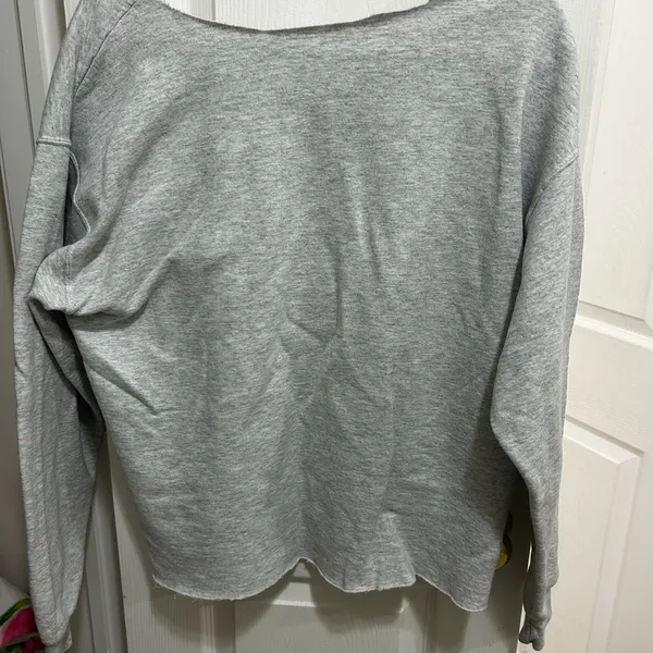 Cut Oversized Crewneck - Image 2