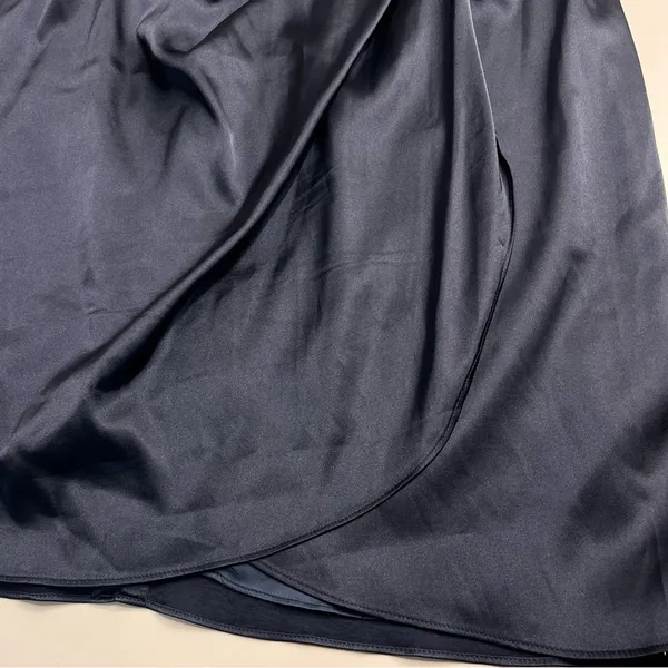 Imperfect wedding guest dress sample dress midnight blue sweetheart strapless 14 - Image 7