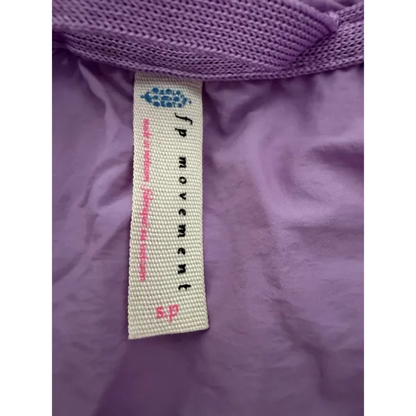 Free People Movement Pippa Packable Pullover Puffer Lavender‎ Women's Size Small - Image 13