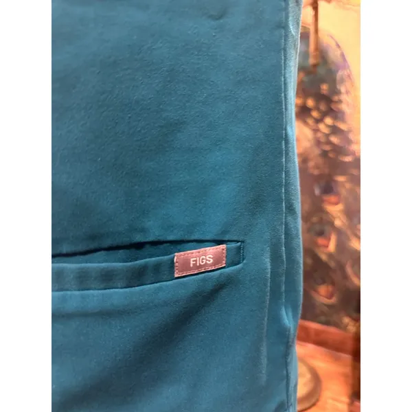 FIGS Technical Collection Teal Scrub Top - Size XS - Image 5