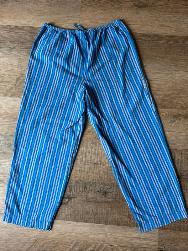 Secret Treasures Blue Striped Pj Pants - Image 6