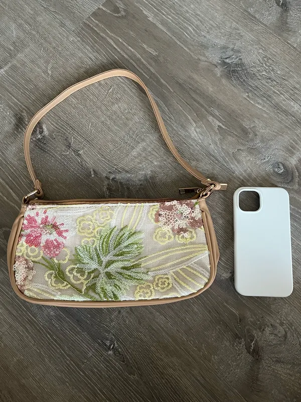 cute cheep summer mini bag Tan - Image 4
