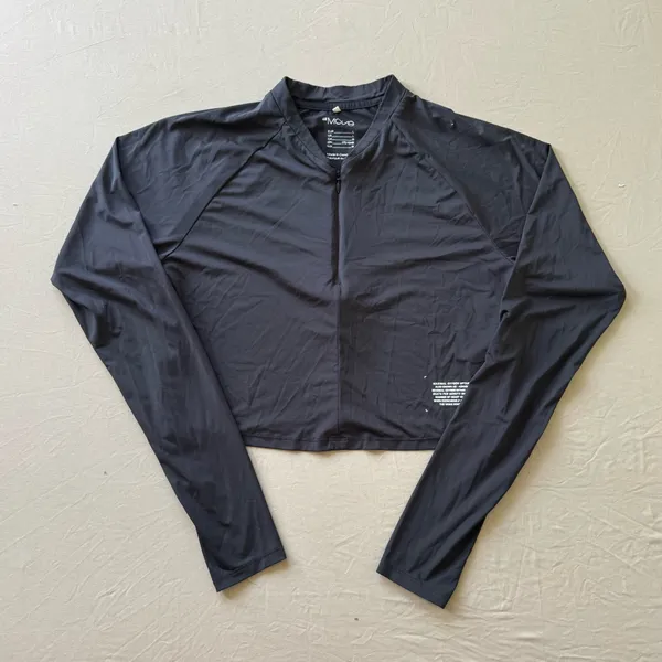 H&M Dry Move Half Zip Cropped Athletic Top - Image 3