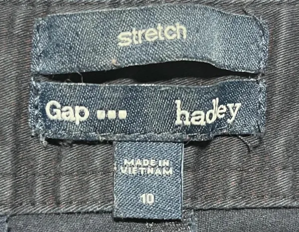 Women’s Gap navy blue stretch pants size 10 preowned - Image 3