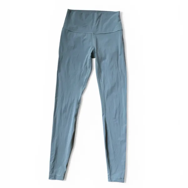 Lululemon Align Workout Yoga Pants High-Rise 28" Inseam Sage Green Women Size 4 - Image 2